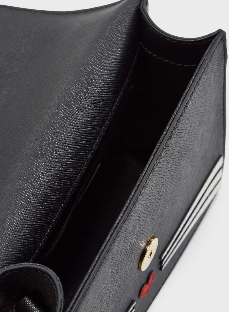 Karl Lagerfeld Klassik Fun Mini Crossbody