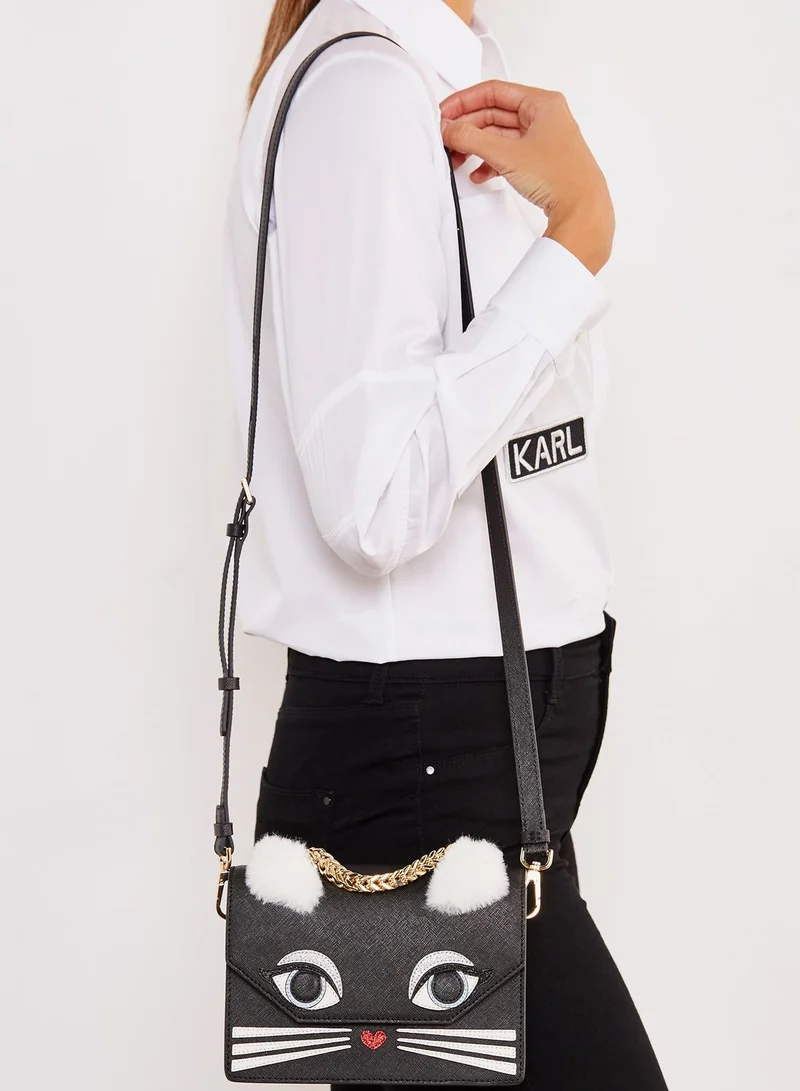 Karl Lagerfeld Klassik Fun Mini Crossbody