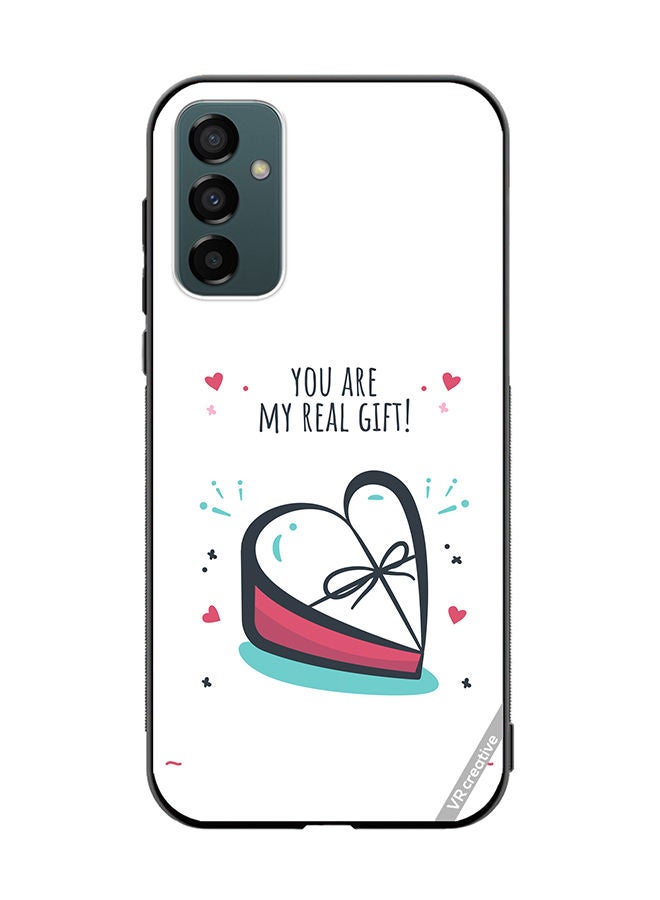 VR CREATIVE Protective Case Cover For Samsung Galaxy F23 My Real Gift Design Multicolour - Image 1