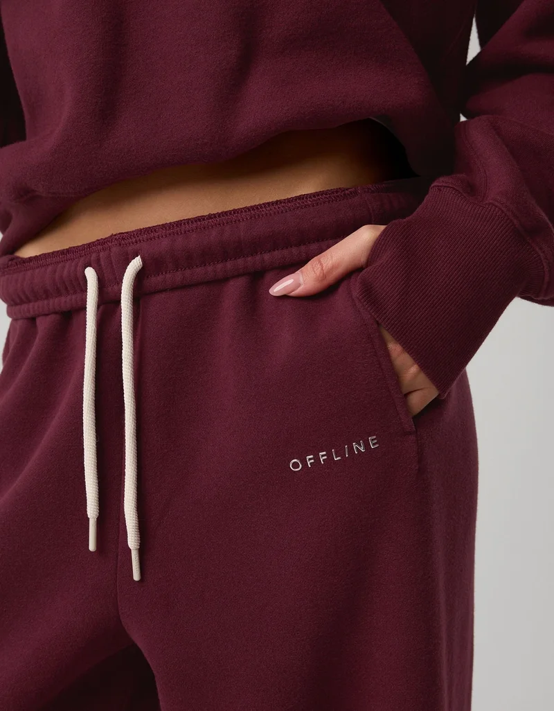 Aerie  OFFLINE By Aerie Cloud Fleece Baggy Jogger for Women | Best Price UAE