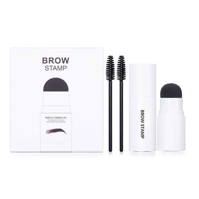 Eyebrow Stamp Brunette: Rapid Prototyping, Long Lasting - Waterproof & Sweatproof Eyebrow Stencil for Natural Makeup, On-the-Go Application - Image 1