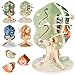 Joyreal Montessori Toys for 1 Year Old 8in1 Wooden Activity Cube Montessori Baby Activity Center for 1 Year Old Educational Toy for Toddlers Ideal Gift for Boys and Girls with Seasonal Theme - Image 3