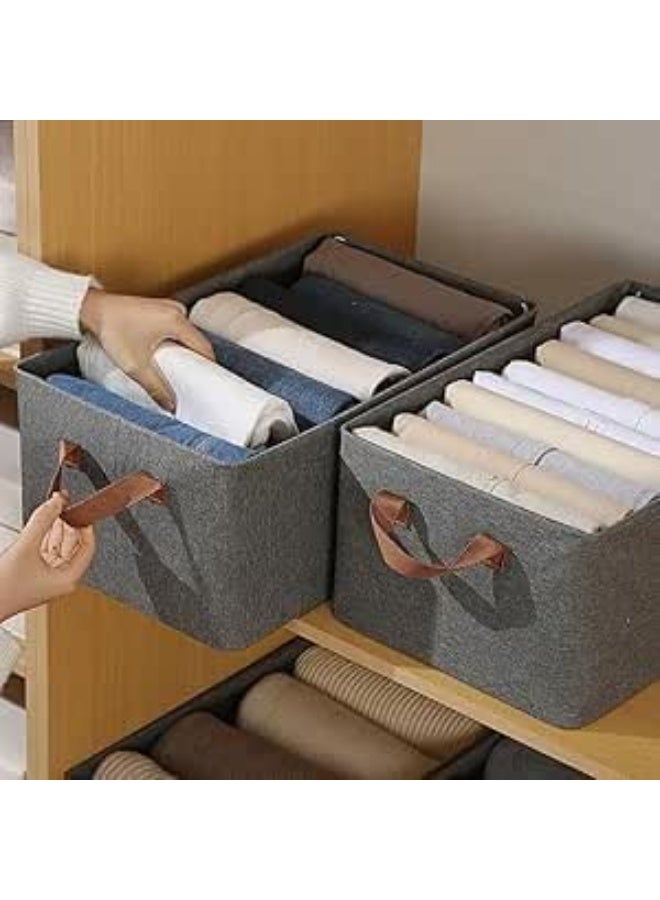 Oxford Storage Box for Organizing Clothes, Towels, and Bedding, Foldable, -401 - 1 Piece - Image 2
