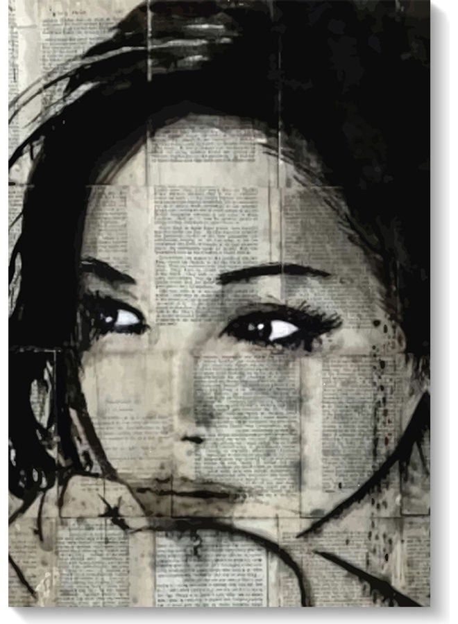 RYN Woman Wall Art Multicolour 40x60cm - Image 2