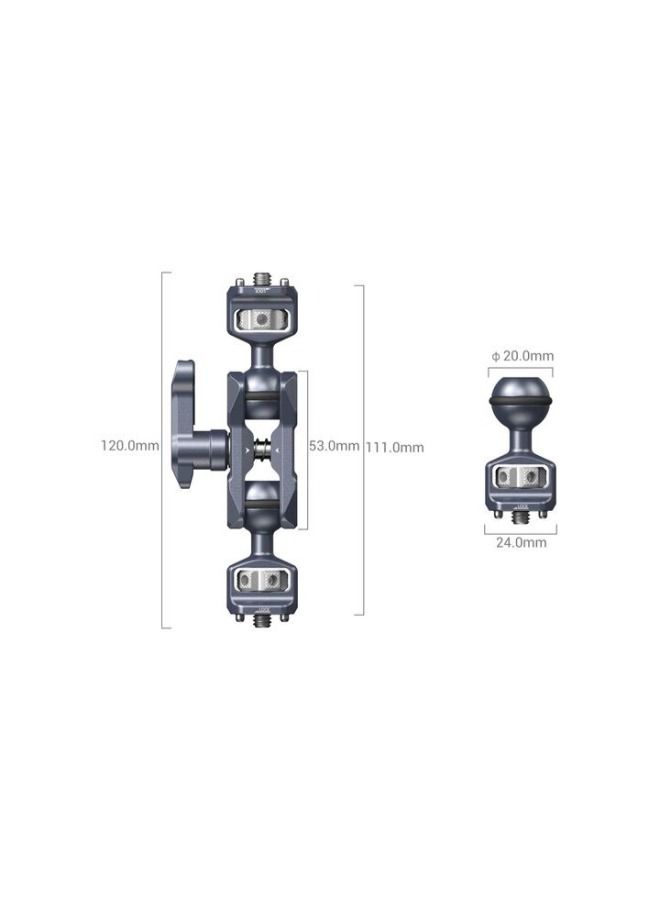 SmallRig Magic Arm with Dual Ball Heads (1/4"-20 Screws) - Image 3