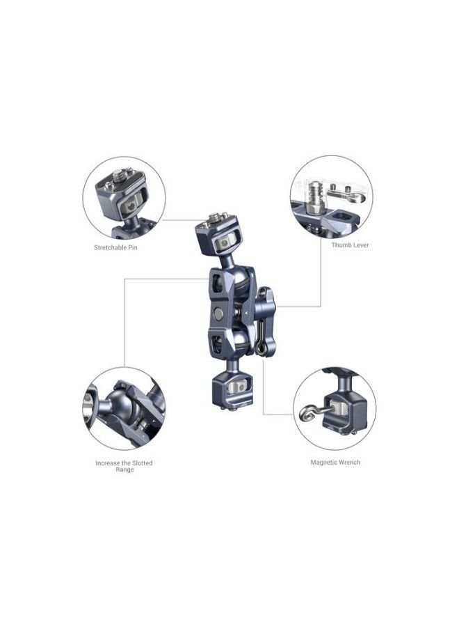 SmallRig Magic Arm with Dual Ball Heads (1/4"-20 Screws) - Image 5