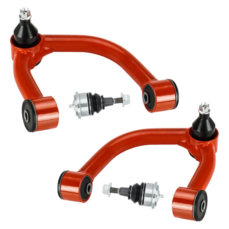 أوتسورليس 2-4" ذراع التحكم العلوي الأمامي مع مفصل كروي لـ GX460 GX470، لـ 4Runner FJ كروزر، تكيف مجموعة تعليق مرتفعة 2-4" قابلة للتعديل بديل ذراع التحكم 2 قطع - Image 1