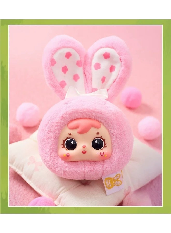 Mini Small Animal Plush Blind Box Pendant - Trendy Play Bag Accessory, Gift for Girls, with Rotatable Eyes and Scent, Random 1 Piece(If you want full set of 8, please visit my store) - Image 1