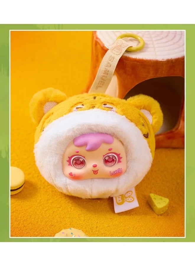 Mini Small Animal Plush Blind Box Pendant - Trendy Play Bag Accessory, Gift for Girls, with Rotatable Eyes and Scent, Random 1 Piece(If you want full set of 8, please visit my store) - Image 2