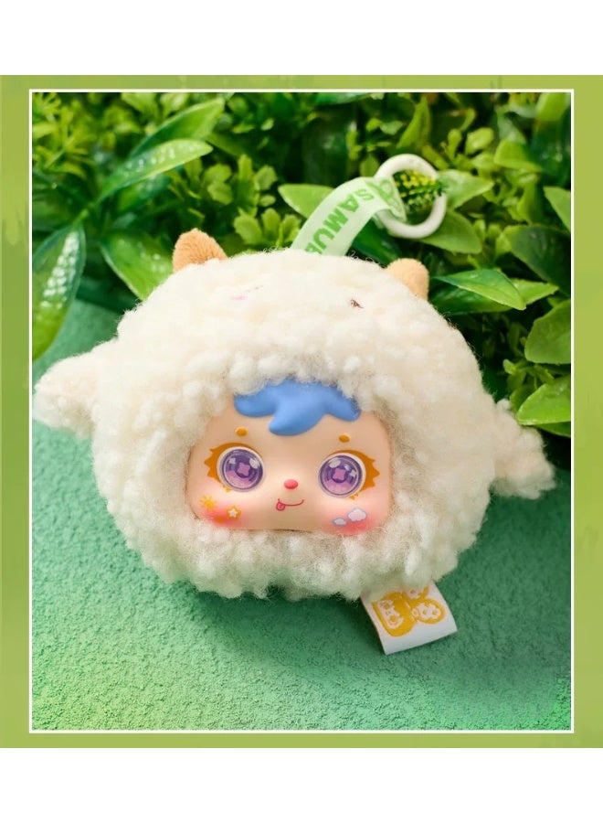 Mini Small Animal Plush Blind Box Pendant - Trendy Play Bag Accessory, Gift for Girls, with Rotatable Eyes and Scent, Random 1 Piece(If you want full set of 8, please visit my store) - Image 5