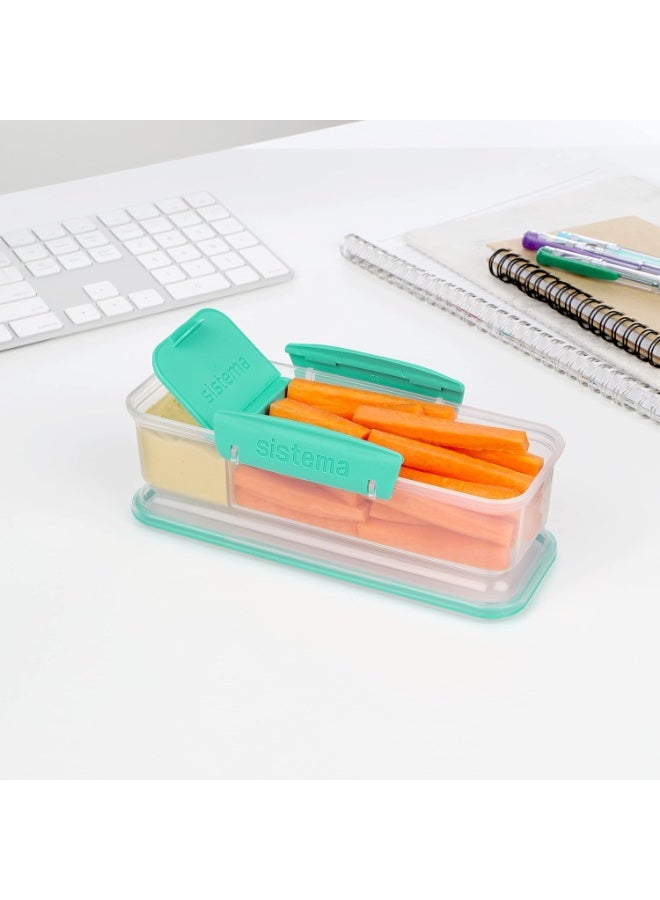 sistema Snack Box with Compartments | 410 ml  - Image 1