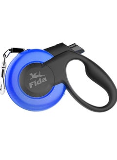 fida Retractable Dog Leash Heavy Duty Mars Series Blue Small ( 5M/16ft) 