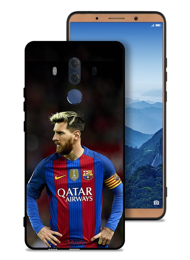 Tolwak Huawei Mate 10 Pro Protective Case Cover Messi Barcelona - Image 1