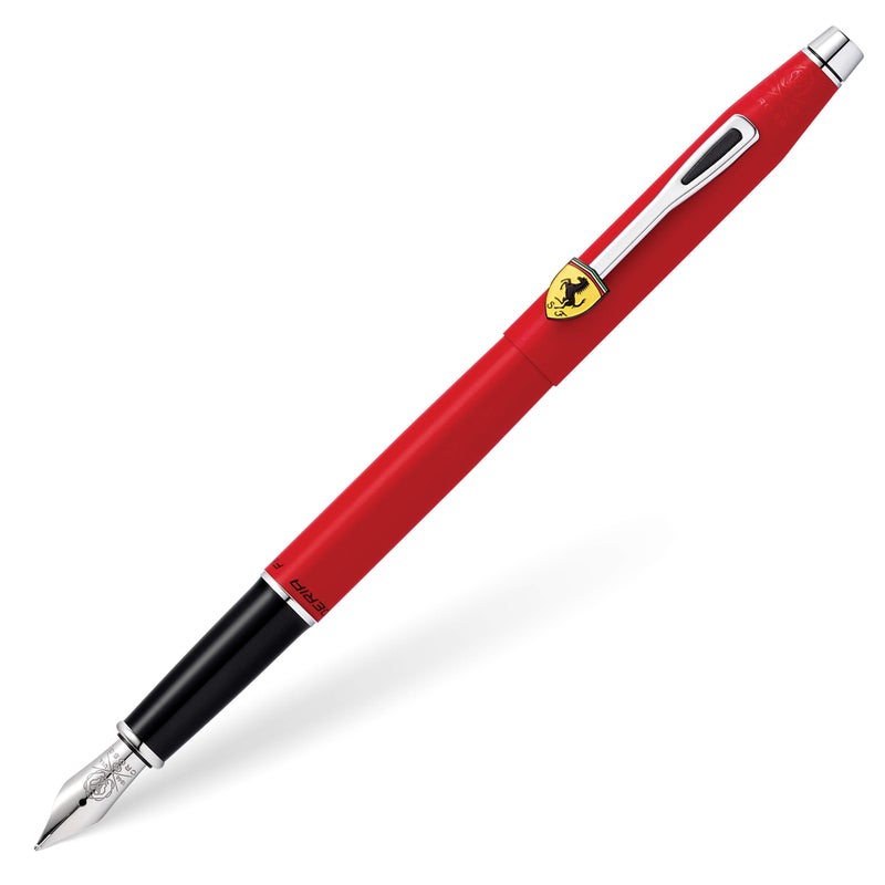Cross Classic Century Collection for Scuderia Ferrari Matte Rosso Corsa Red Lacquer Fountain Pen - Image 2