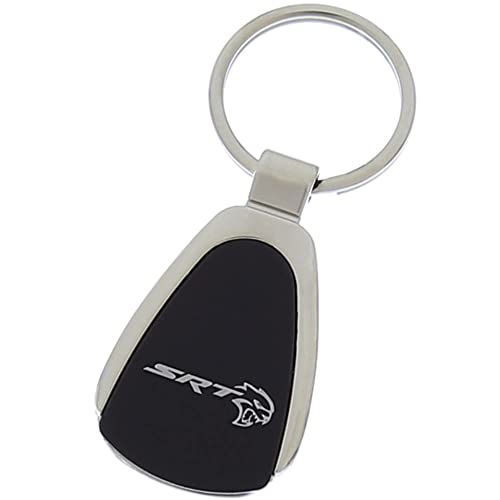 Mopar Au-tomotive Gold, Inc. Tear Drop Key Chain for Dodge SRT (Black) - Image 2