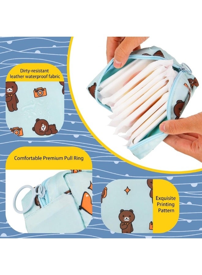 1pc Multi-Purpose Sanitary Pad Storage Bag - Multicolor - Image 3