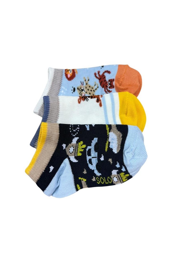 Solo Kids Boy Sneaker Designed Pack 3 - Image 2