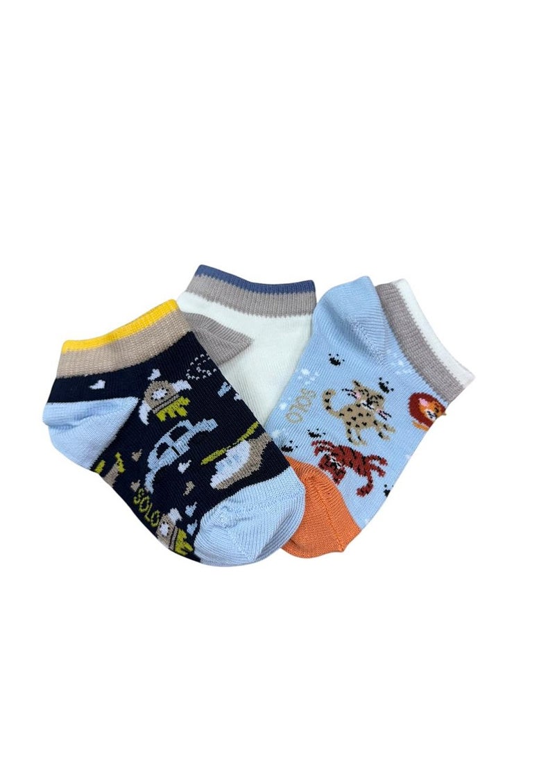Solo Kids Boy Sneaker Designed Pack 3 - Image 3