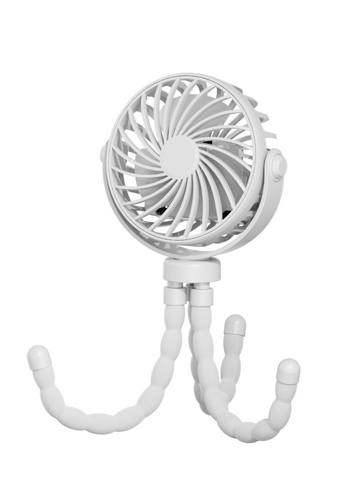 Tanwer Octopus deformation fan handheld fan baby stroller small fan - Image 1