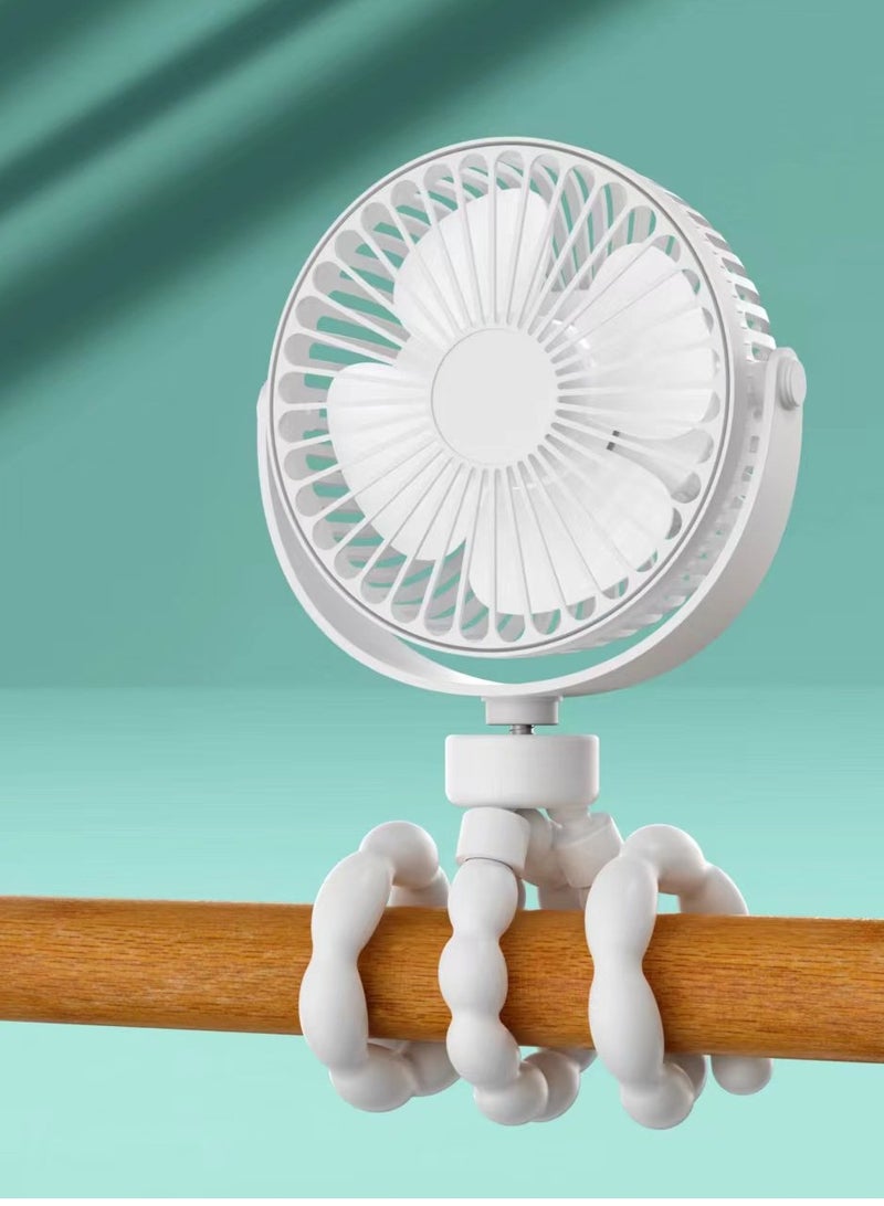 Tanwer Octopus deformation fan handheld fan baby stroller small fan - Image 2