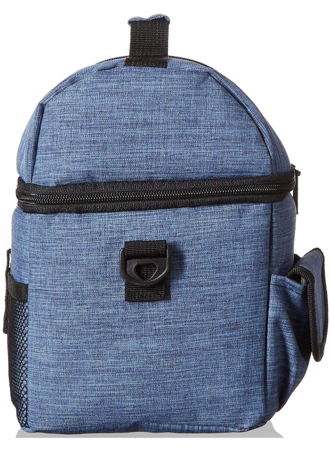 بو تو حقيبة غداء معزولة ومضادة للماء أزرق جينز 24 x 22 x 16سم - Image 3