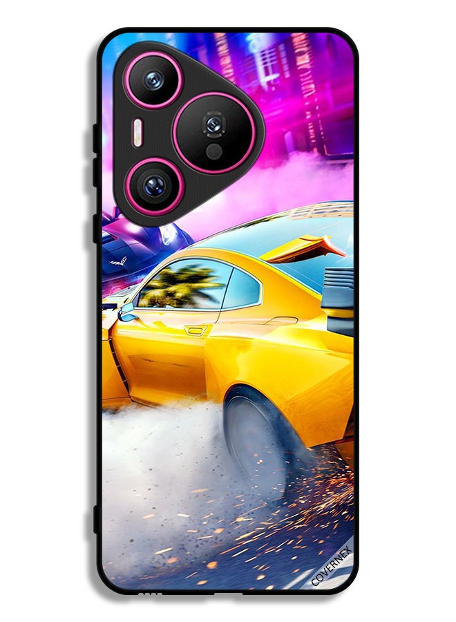 Covernex Huawei Pura 70 Protective Case Cover Racing Car - Image 1