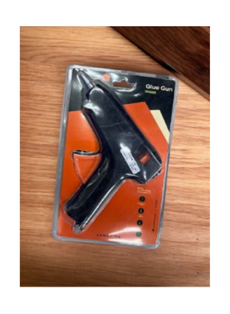 Black/Orange Hot Melt Glue Gun.