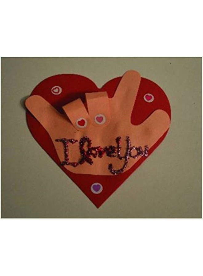 SHAPES ETC. Heart Large Single Color Creative Cut-Outs 5.5", red paper31 Cut-Outs in a Pack for Kids' Love and Peace School Craft Projects, Valentine's Day Craft. Classroom and Preschool Carfts - Image 3