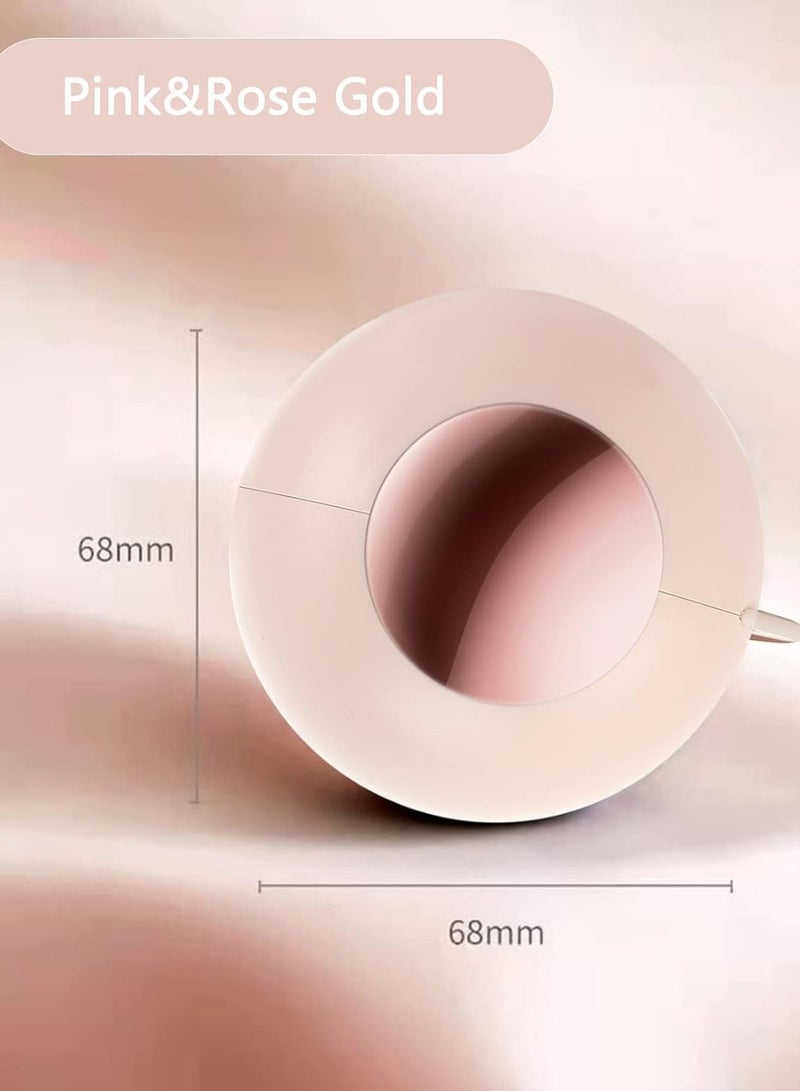 Generic Washable Gel Lint Roller for Pet Hair Removal - Portable Dog Cat Fur Remover for Clothes, Laundries - Sticky Cleaner, Dust, Fuzz - Travel & Household - Pink - Image 2