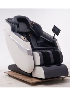Ozone Massage Chair | Multi-Function Shiatsu Full Body Electric Massage Chair SL Track Zero Gravity and Musical Function For Your Loved Ones and For Gift (5 Years Warranty) (White)