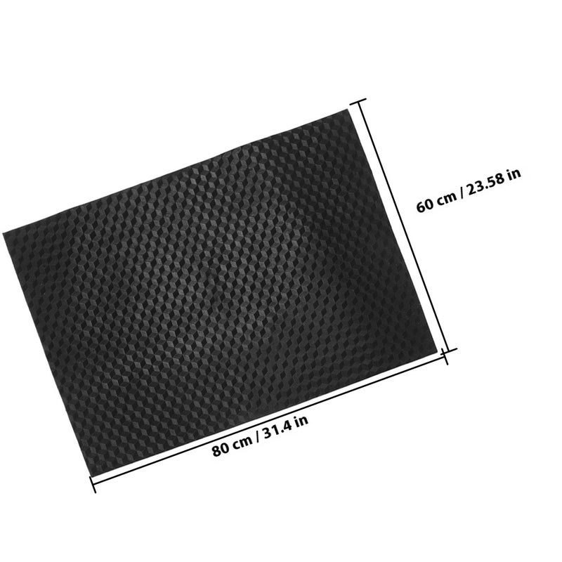 Motorcycle Floormat with Enhanced Grip for Electric Scooters, Durable Rubber Design - Image 2