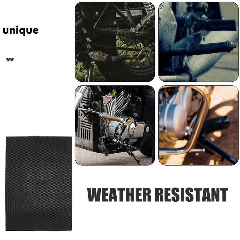 Motorcycle Floormat with Enhanced Grip for Electric Scooters, Durable Rubber Design - Image 4