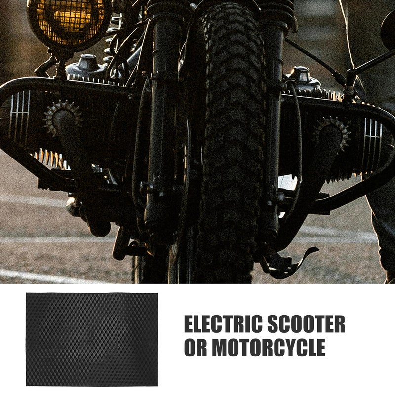 Motorcycle Floormat with Enhanced Grip for Electric Scooters, Durable Rubber Design - Image 5