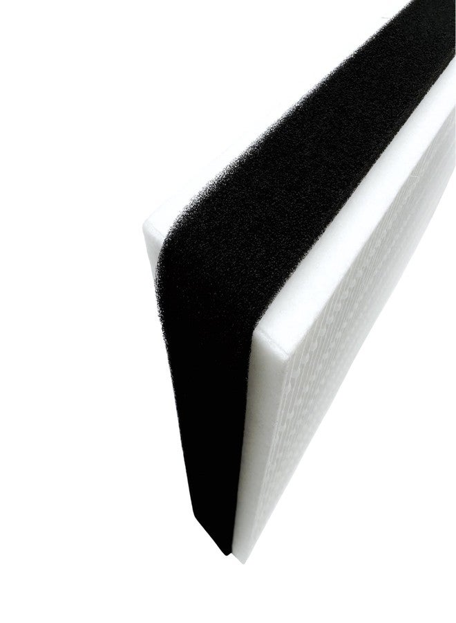 نيسبيرا فلتر بديل من نوع Nispira F1 C01 T02 HEPA لأجهزة تنقية الهواء 3M Filtrete FAP-C01-F1، FAP-T02-F1، FAP-C01BA-G1، FAP-T02WA-G1، FAP-ST02W، FAP-ST02N. مقاس 12 بوصة × 6.75 بوصة. رقم القطعة FAPF-F1-A. عبوة من 4 فلاتر - Image 2