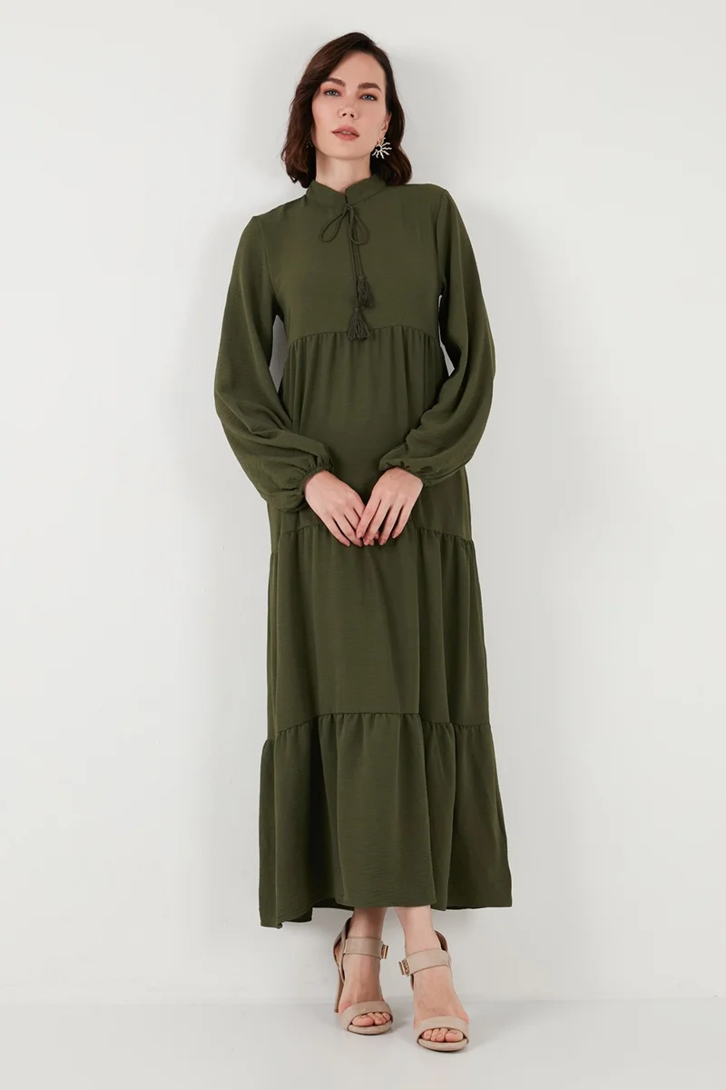 Lela Tiered Long Sleeve Dress