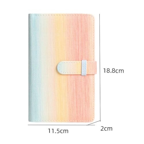 Stela 96 Pockets Mini Film Photo Album Book Compatible with Instant Mini LiPlay 11 9 8 7s 70 90 Link Instant Camera 3 Inch Polaroid Picture Name Card Holder (rainbow color) - Image 2