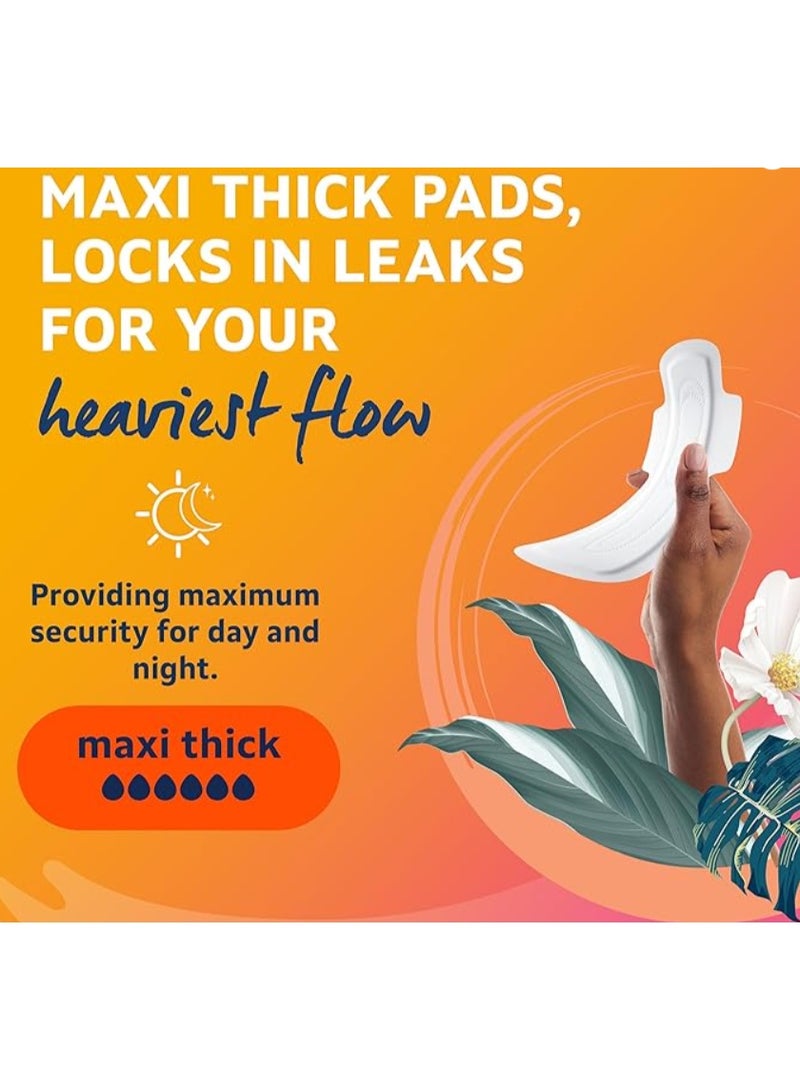 Lil-Lets Extra Protection Maxi Pads X 10 (1 pack), with Wings, for Extremely Heavy Flow Periods and Perimenopause - Image 2