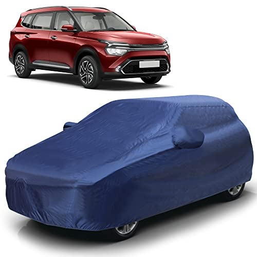 AutoGuys Car Cover Waterproof TF-I for Kia Carens [Year 2022 Onwards] - Carens Car Cover Dust & UV Protection Carens Car Body Cover with Mirror Pocket Soft Cotton Lining - Image 1