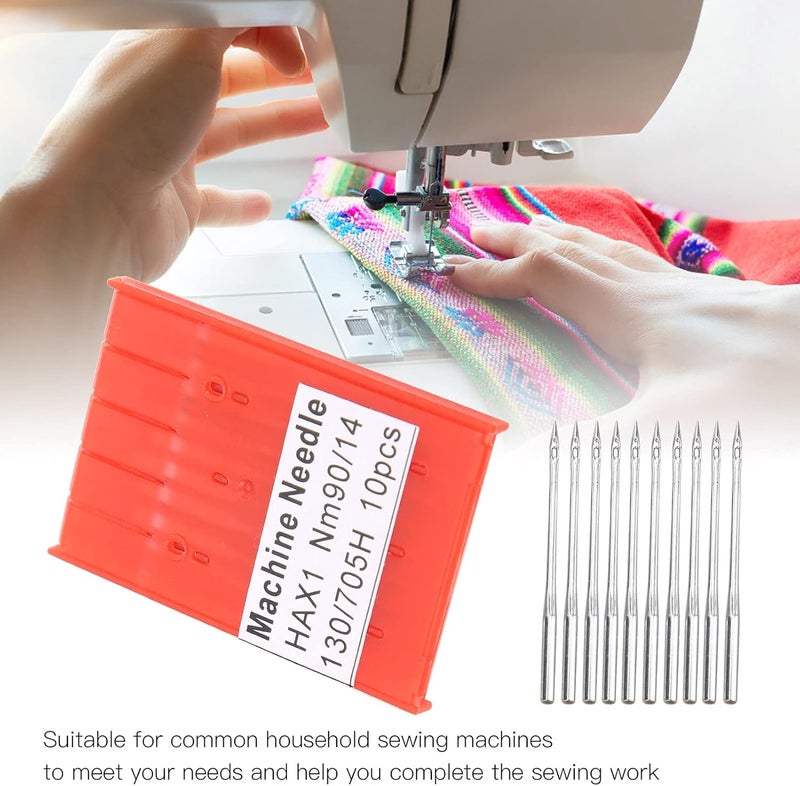 Junlucki Universal Machine Needles, Practical Compatible Sewing Machine Needle for Tailor for Sewing for Craft Lovers(Nm90/14) - Image 2
