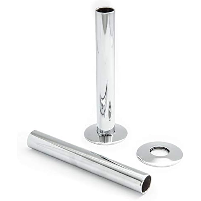 HOT-FLOW | CHROME 130MM PIPE SHROUD 130MM PIPE SHROUD (PAIR)