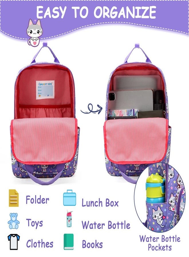 فاشي حقيبة ظهر للأطفال الصغار من فاشي، حقيبة ظهر خفيفة الوزن لطيفة بمقبض علوي، مناسبة لمرحلة ما قبل المدرسة، حقيبة للأجهزة اللوحية، مناسبة لرياض الأطفال ودور الحضانة. - Image 3