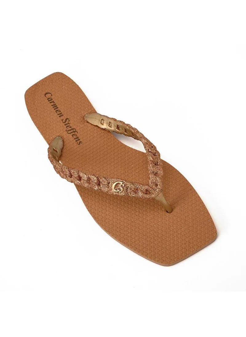 Flip-Flops Golden Straps