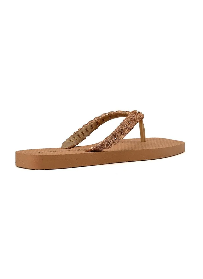 Carmen Steffens  Flip-Flops Golden Straps for Women | Best Price UAE