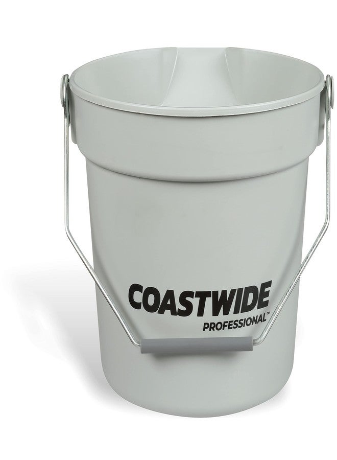 Coastwide Professional COASTWIDE Professional Gray Plastic Bucket, 10 Qt. - Image 1