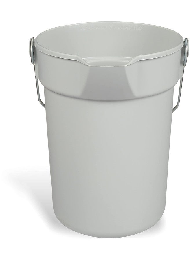 Coastwide Professional COASTWIDE Professional Gray Plastic Bucket, 10 Qt. - Image 3