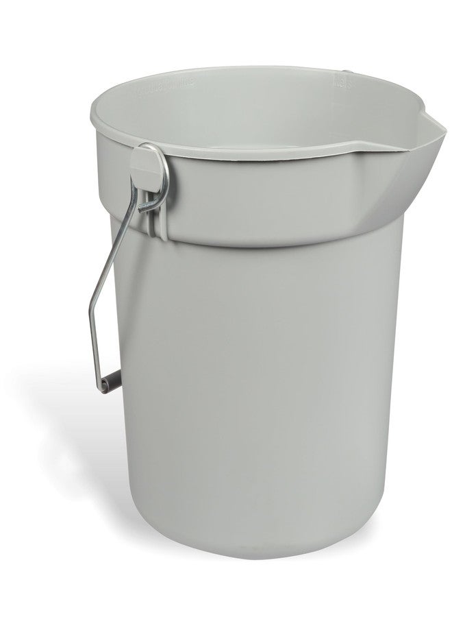 Coastwide Professional COASTWIDE Professional Gray Plastic Bucket, 10 Qt. - Image 2
