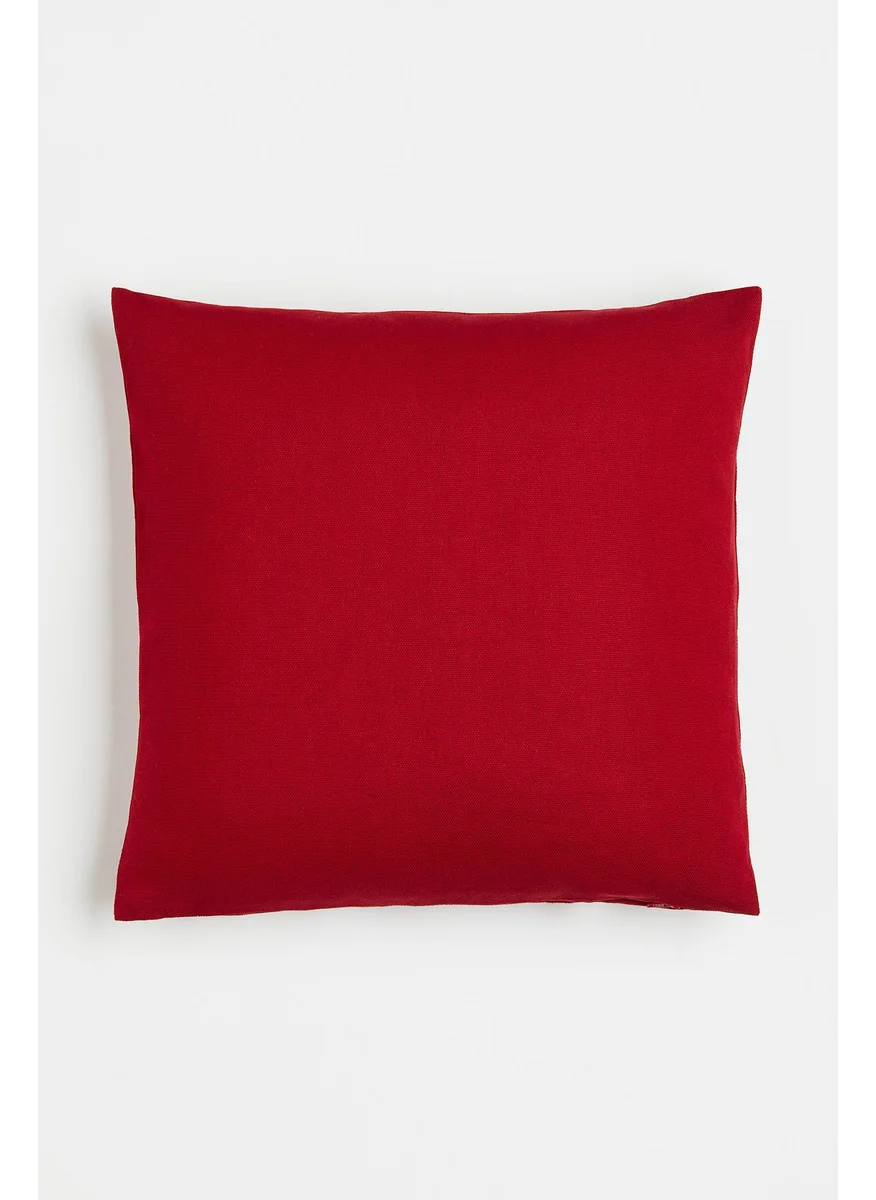 اتش اند ام Cotton Canvas Cushion Cover