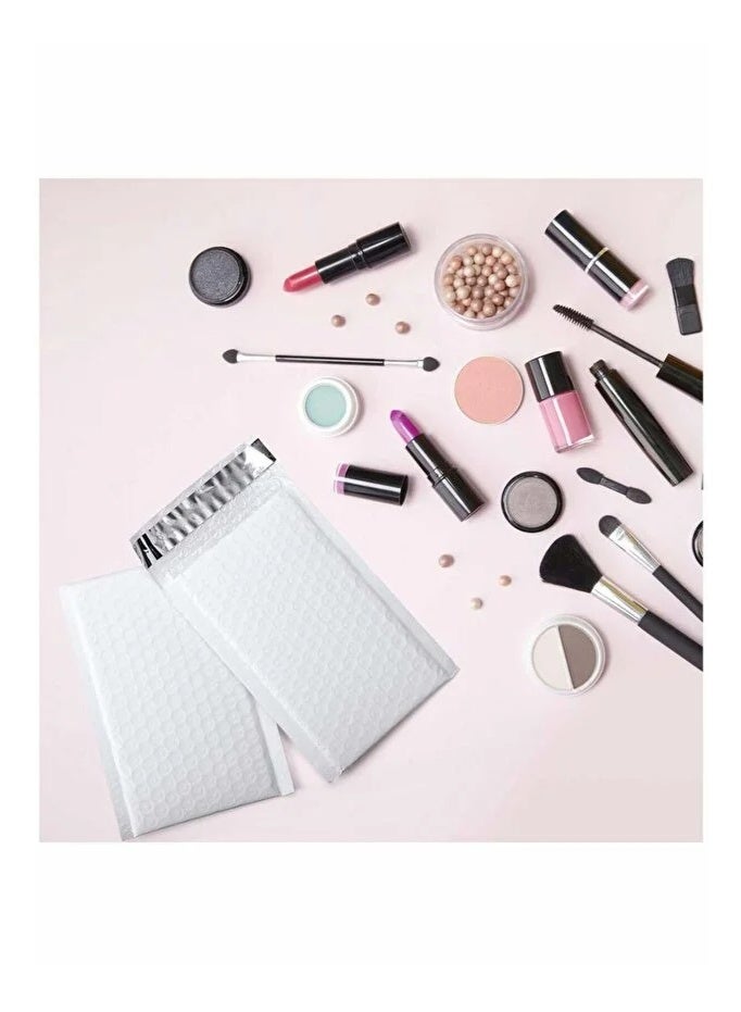 Bubble wrap bags, 50 pieces of self-sealing bubble wrap bags, 20X15 CM, white - Image 4