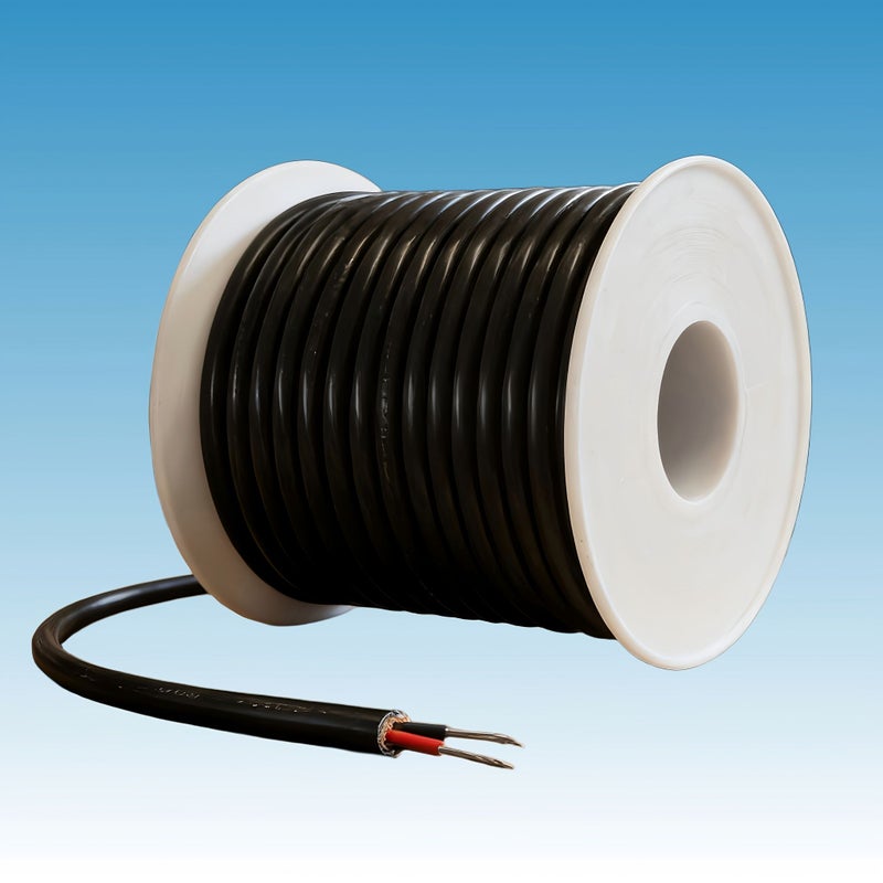 2464 سلك PVC ثنائي النواة 28 AWG 15 متر سلك كهربائي مزدوج النواة لأنظمة الصوت في السيارات والإضاءة وتركيبات الدوائر الكهربائية - Image 1
