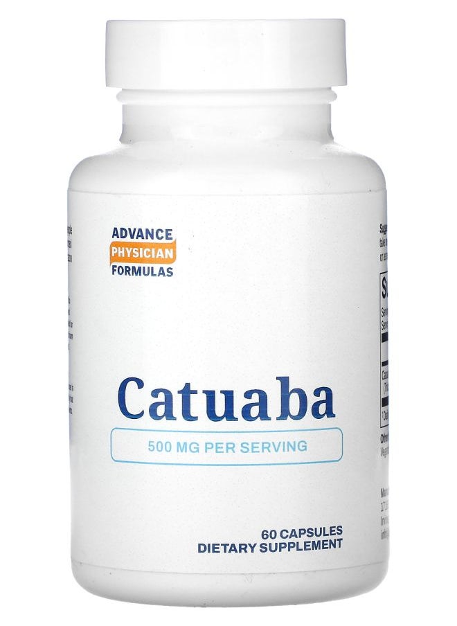 Advance Physician Formulas Catuaba 500 mg 60 Capsules 